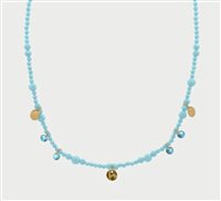 Necklace Rue des Mille Woman Gipsy Chic in Silver GR-031 M5 T AU - GR-031 M5 T AU